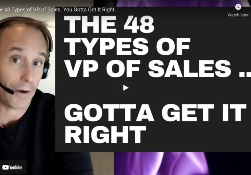 95% of VPs of Sales Won’t Thrive at Your Startup