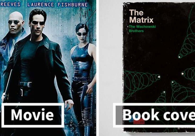 Designer Imagines What His Favorite Movies Would Look Like If They Were Old Books (35 Pics)
