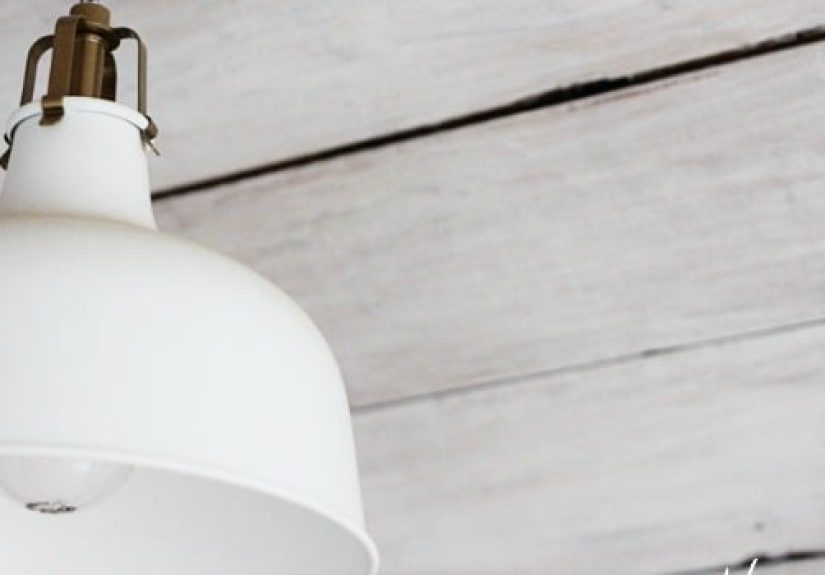 How to Whitewash a Plank Wall and Ceiling