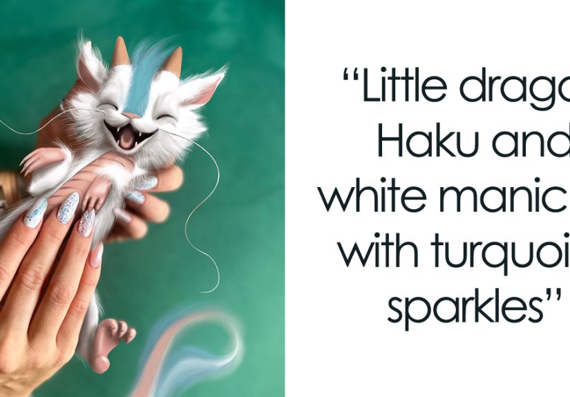 I Do My Own Manicure And Illustrate Imaginary Creatures Matching Its Style (11 Pics)