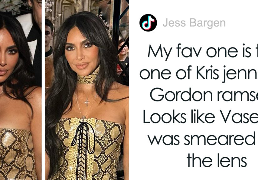 People Comparing Instagram To Reality After Realizing How Different Kim Kardashian Looks In Unedited Pictures