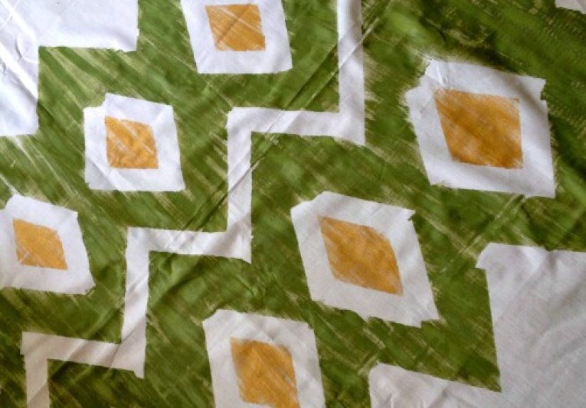 45 DIY Painted Curtain Styles