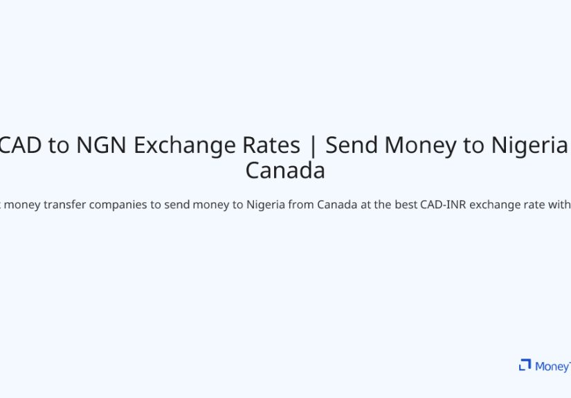 Best CAD to NGN Exchange Rates