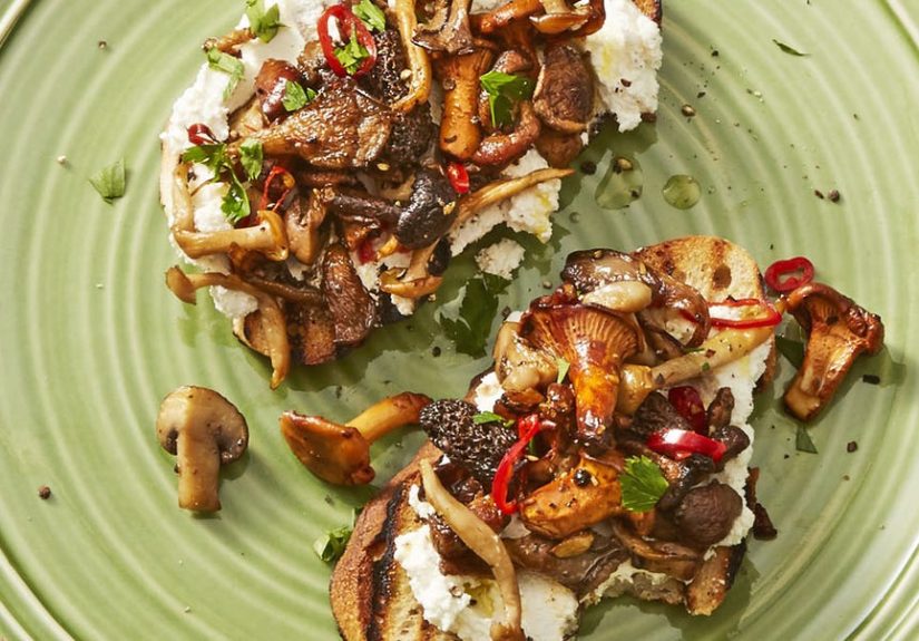 Best Wild Mushroom Toasts Recipe - How to Make Wild Mushroom Toasts