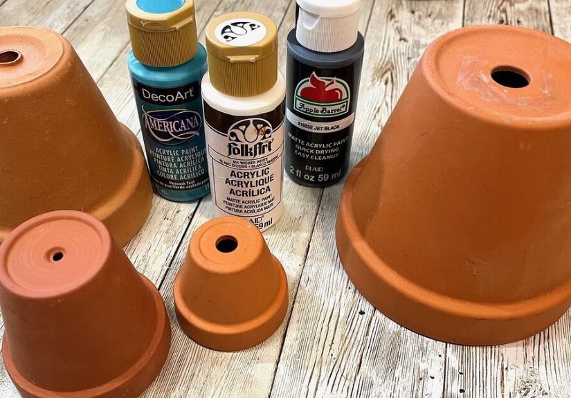 Clay Pot Gnome Garden