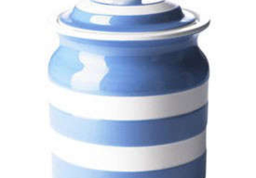 Cornish Blue Storage Jar