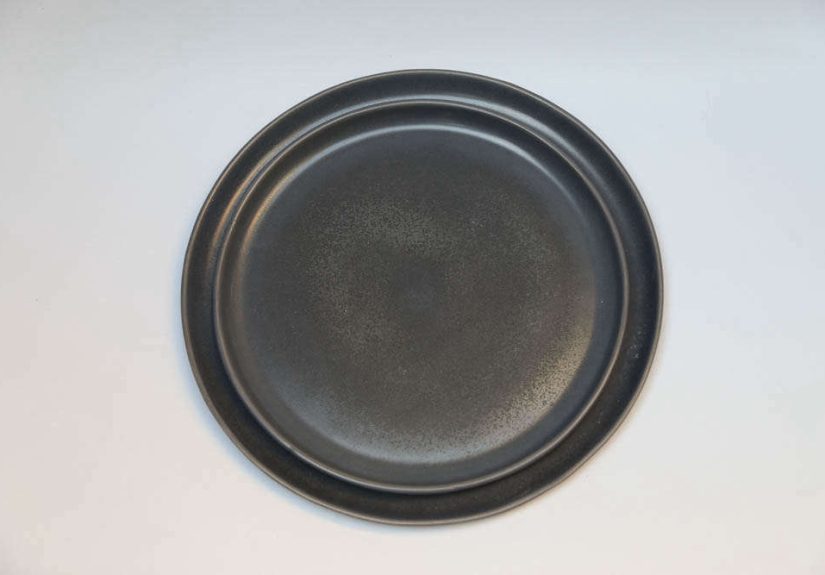 Felt + Fat's Flat Black Dinner Plates