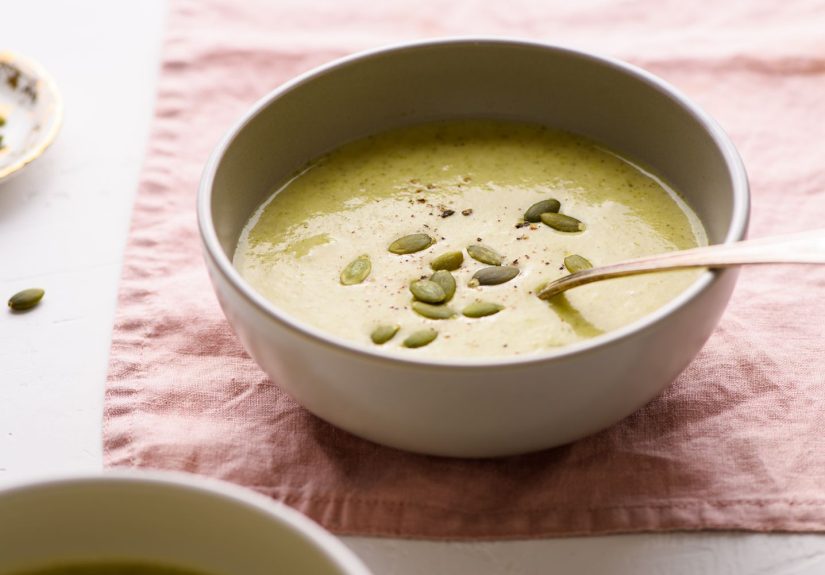 Healthy Low-Fat Broccoli Soup Recipe