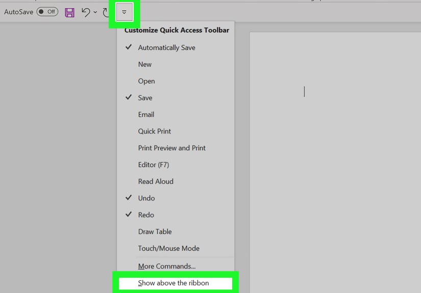 How to Add, Show, & Customize Toolbars in Microsoft Word