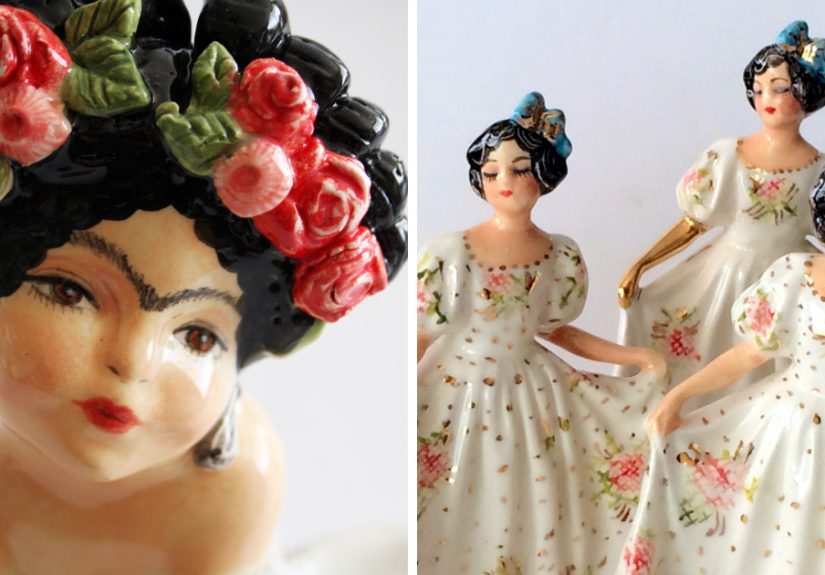 I Create Ceramic Dolls Inspired By Vintage Figurines