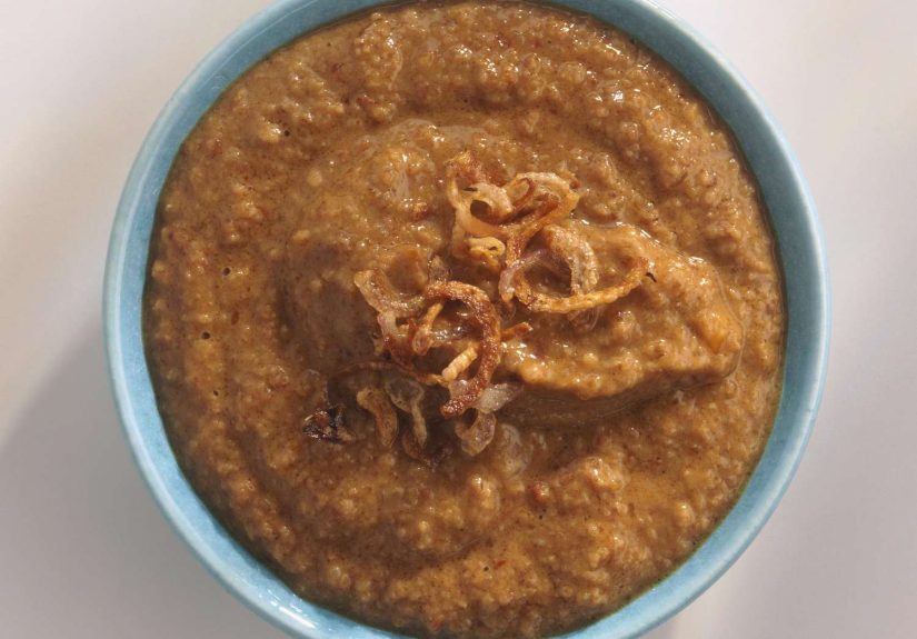 Japanese Style Garlic Peanut Sauce Recipe