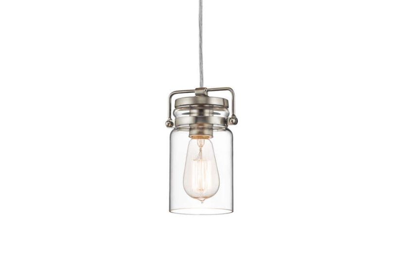 Kichler 42878OZ Olde Bronze Brinley Single Light 5 in. Wide Mini Pendant