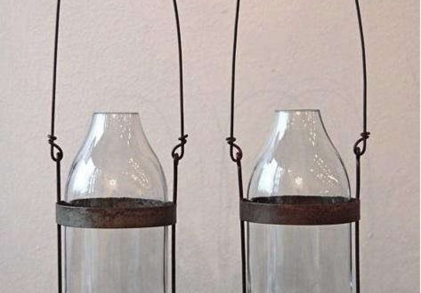 Outdoors: Recycled Beer Bottle Lantern at Spartan