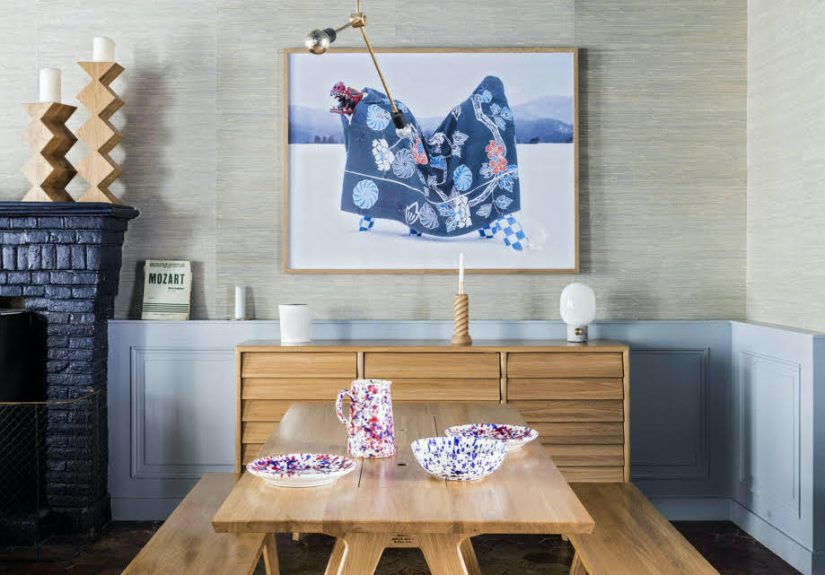 Remodelista Reconnaissance: Italian Spatterware in a French Kitchen