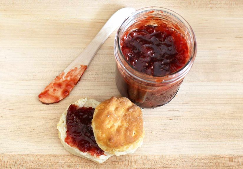 Small Batch Strawberry Jam Recipe (No Added Pectin)