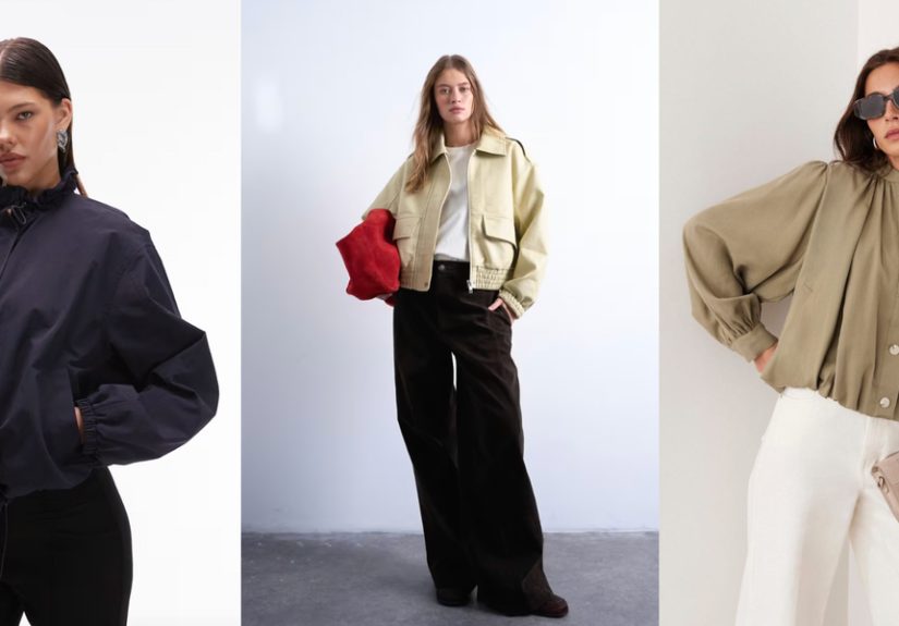 The blouson jacket is my lightweight autumn layering solution