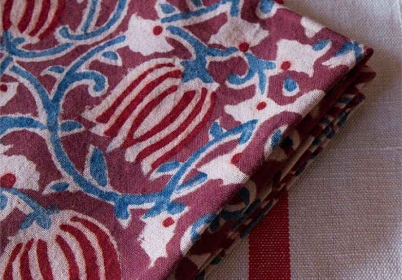 Traditional Kalamkari Napkins - Bianca