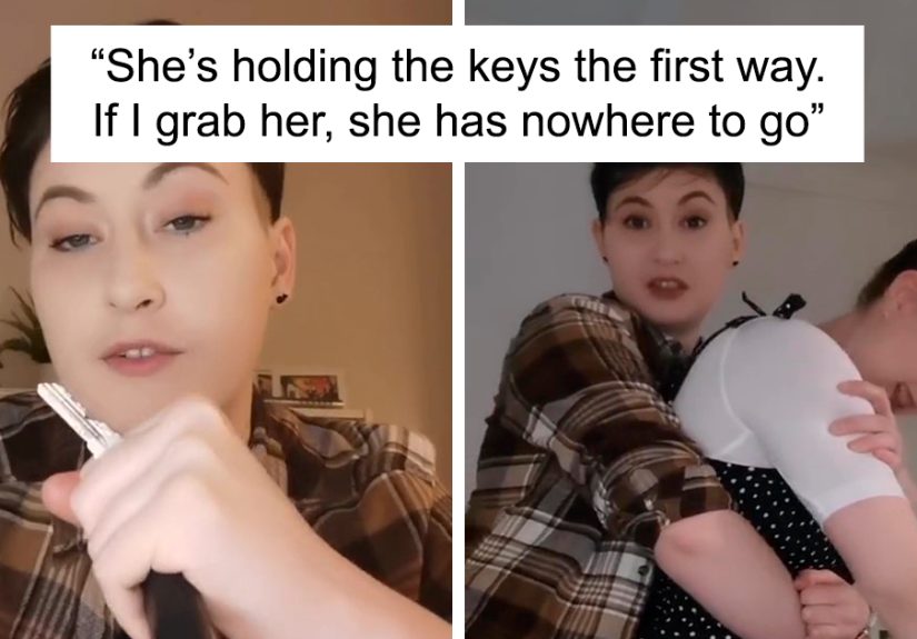 Woman Says Many People Hold Keys For Self-Defense Wrong, Teaches The Right Way