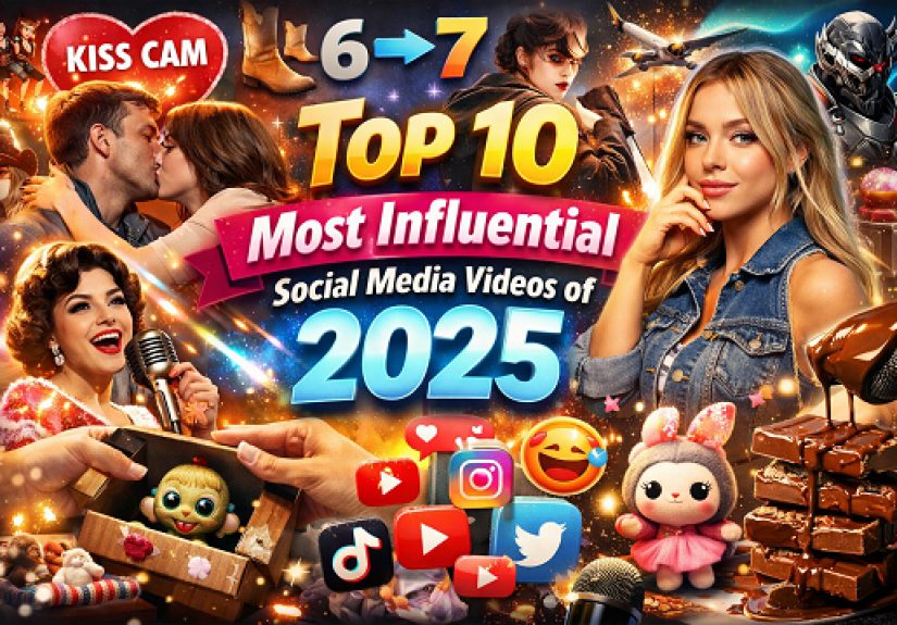 10 most influential social media videos of 2025