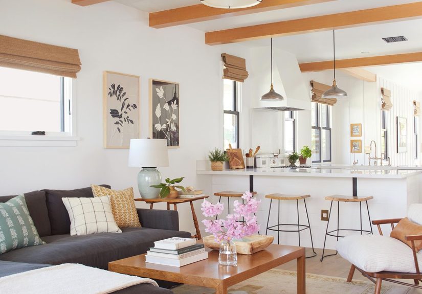15 Ways to Style an Open Concept Living Room