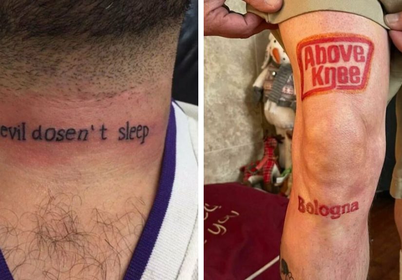 30 Failed Tattoos That People Didn’t Even Realize Were That Bad