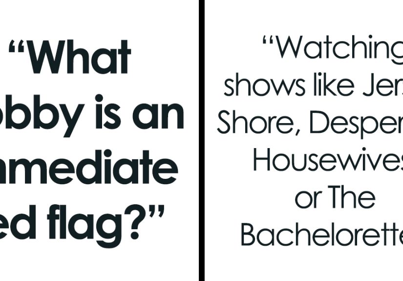 33 Hobbies That Give Netizens The Ick Faster Than A Bad First Date