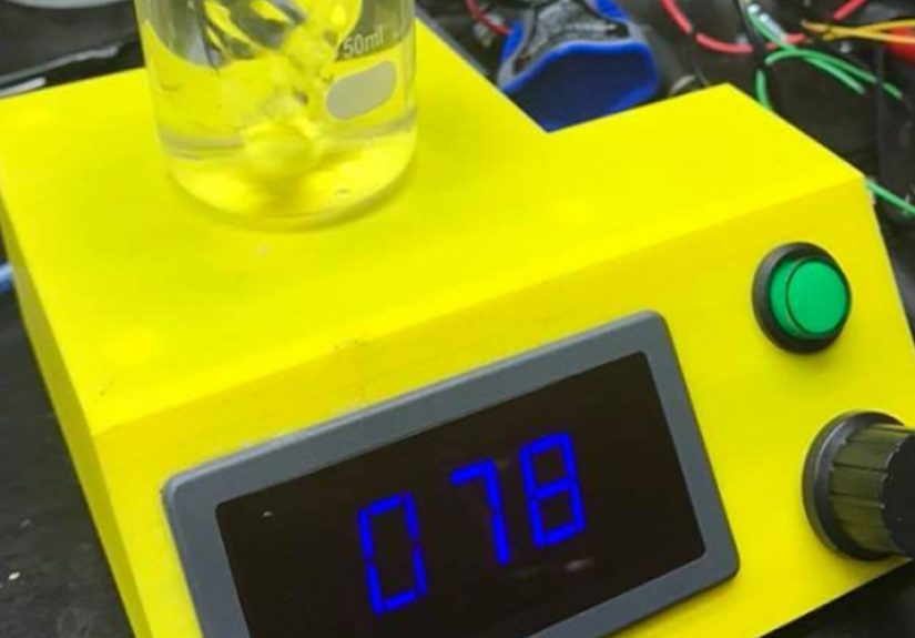 3D Printed Magnetic Stirrer Could Hardly Be Simpler