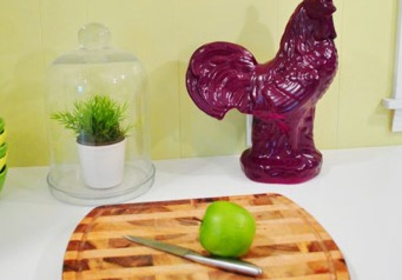 A Giant Rooster In The Kitchen