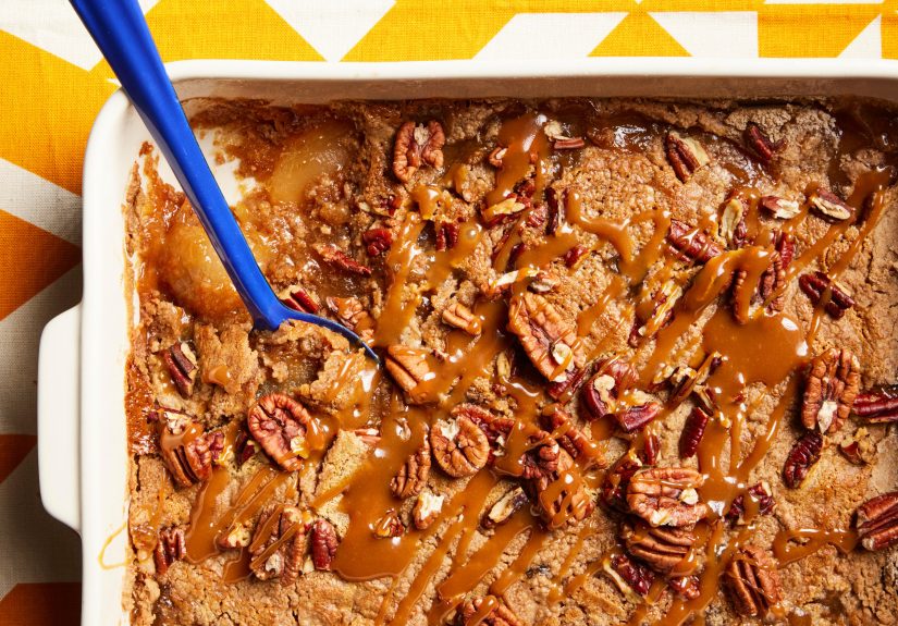 Easy Caramel Apple Dump Cake Recipe