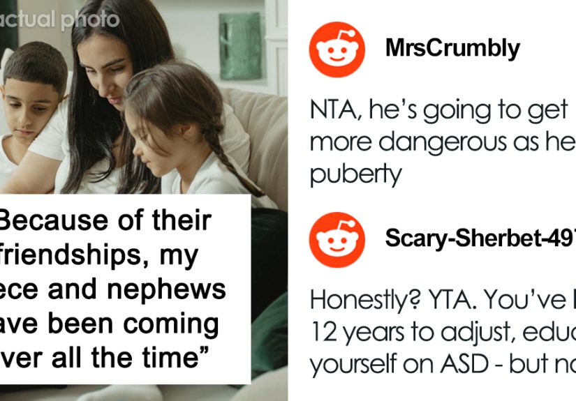 "He Pushed Her Hard On The Ground And KICKED Her": Woman Refuses To Babysit Autistic Nephew After Scary Incident