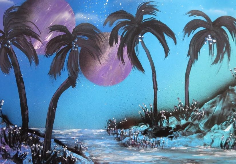 I Make Art With Spray Paint