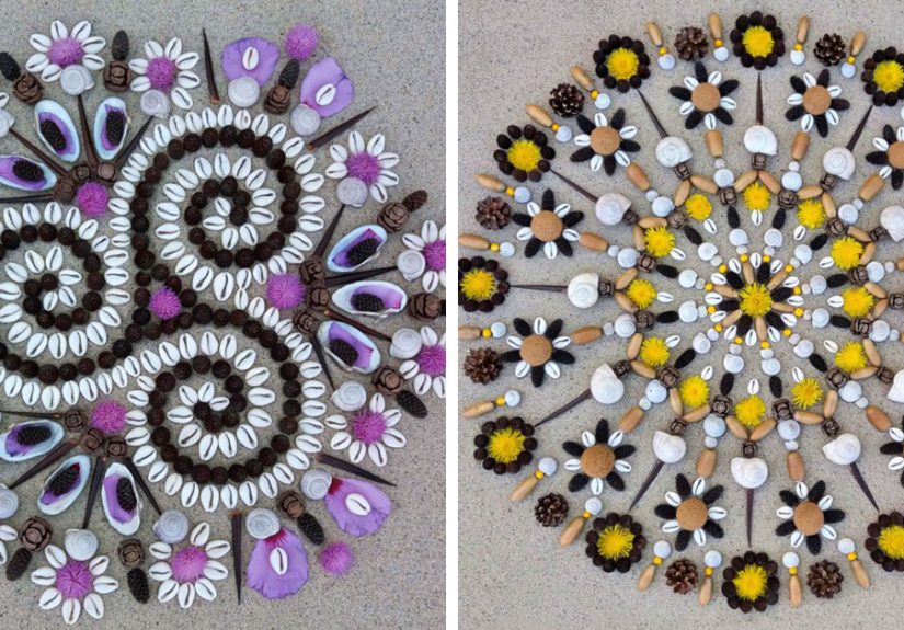 I’m A Land Artist And I Make Mandalas From The Seasonal Materials I Find On My Walks (29 Pics)