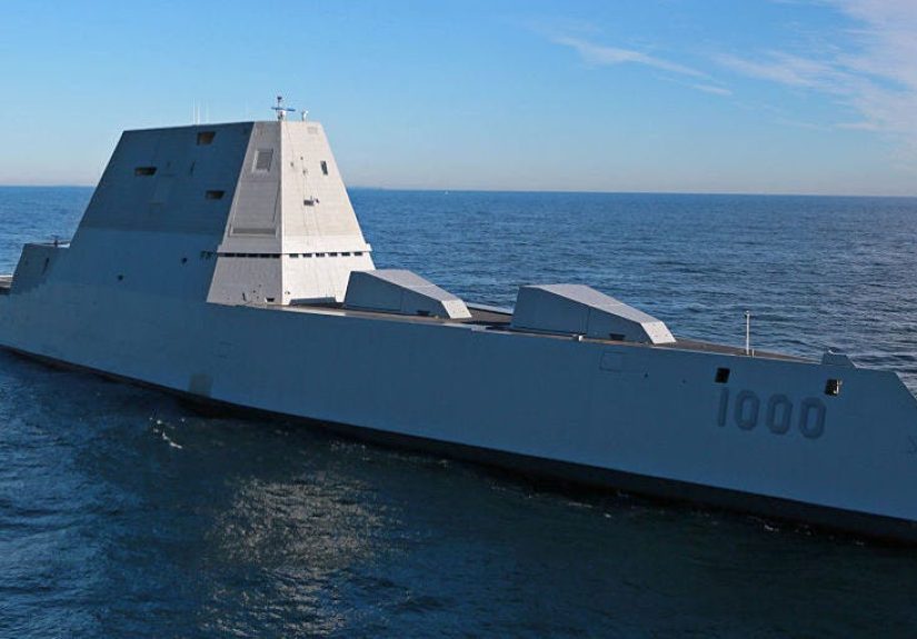 Just 11 Badass Pictures of the USS Zumwalt