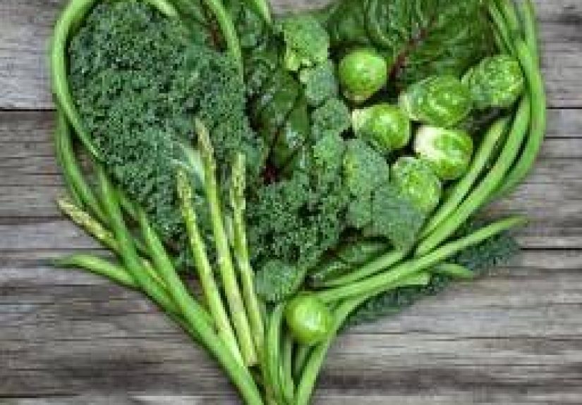 Leafy greens may contribute to a healthy heart