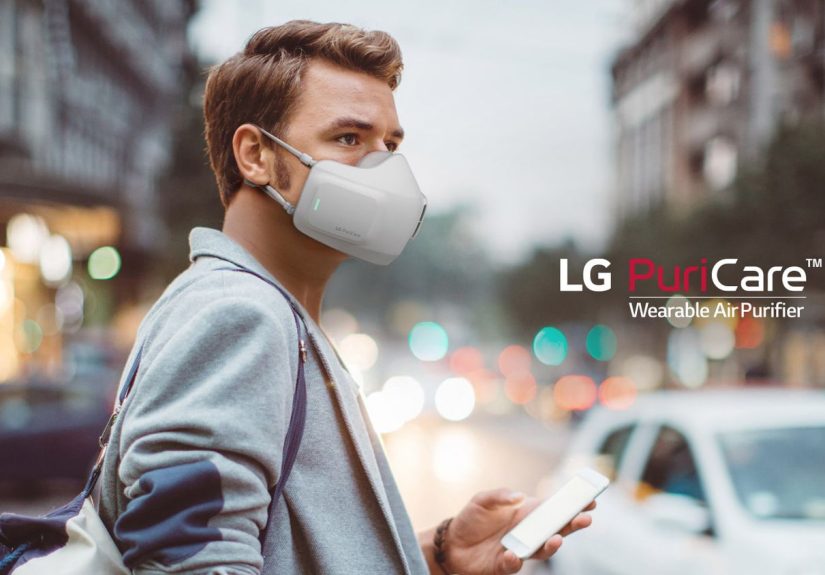 LG’s High-Tech Mask Gets Built-in Mic and Speaker