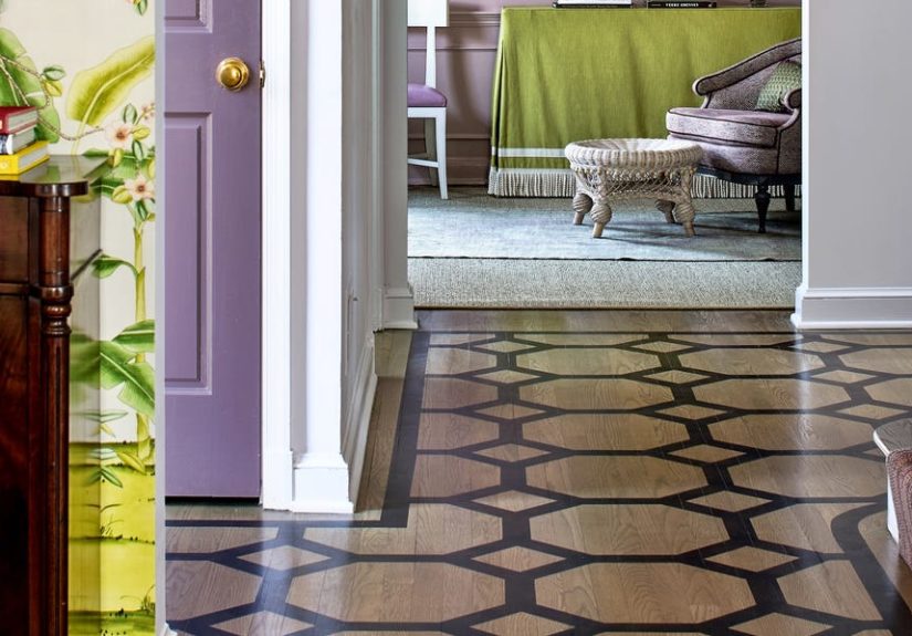 Painted Floors are Officially BackHere's How to Pull It off
