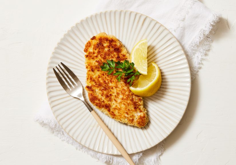 Parmesan Crusted Turkey Cutlets Recipe