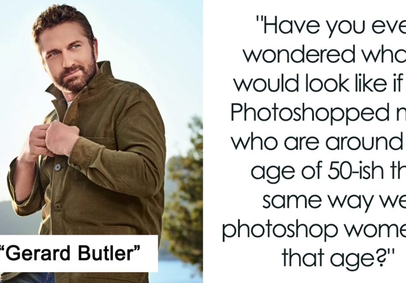 Person Shows Off How Unfair Media Is By Photoshopping 17 50-Something Men The Same Way Women Are