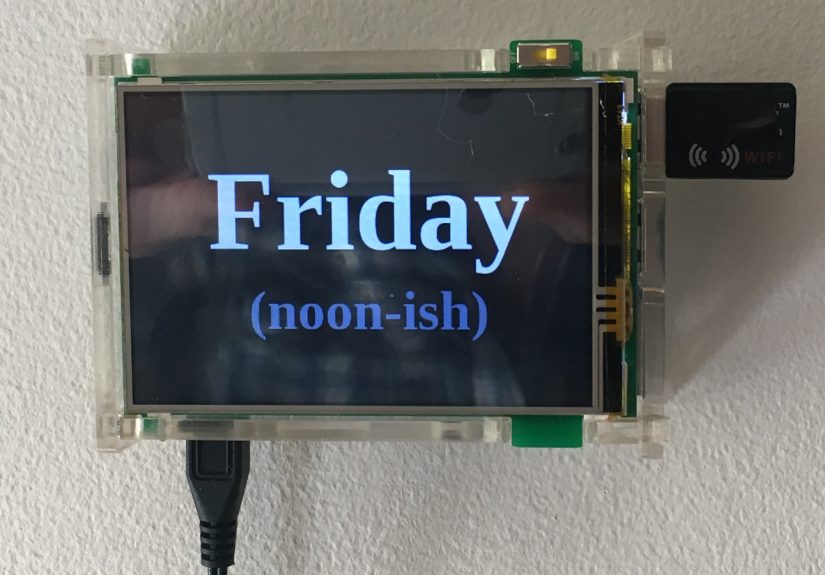 Quarantine Clock Focuses On The Essential