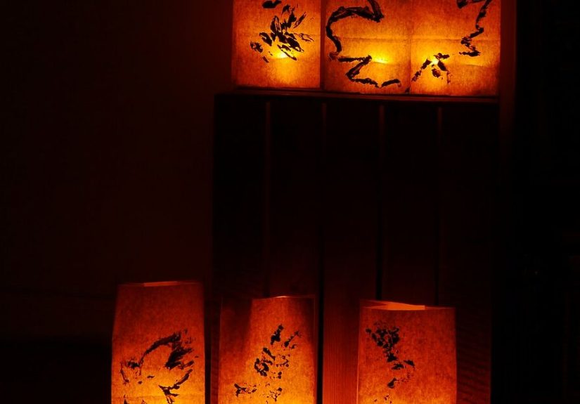 Simple DIY Paper Lantern Bags