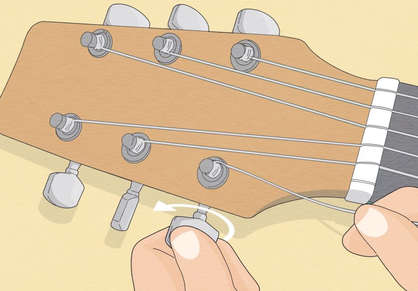 4 Simple Ways to Fix Guitar Tuning Pegs