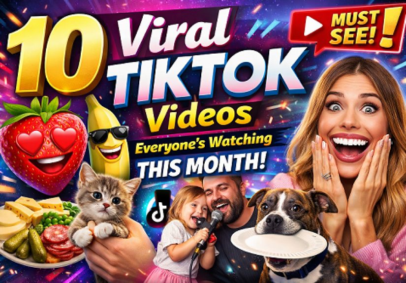 5 of the hottest and most-viewed videos this month that went viral on TikTok