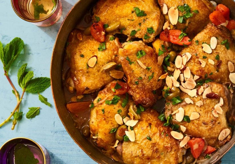 Best Chicken With Preserved Lemons and Olives - How To Make Chicken With Preserved Lemons and Olives