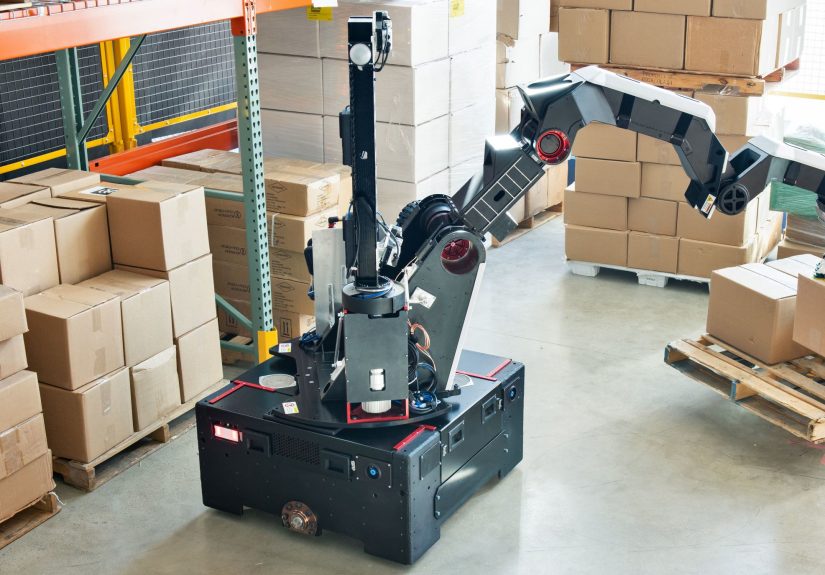 Boston Dynamics Stretch Robot Trades Lab Coat For Work Uniform