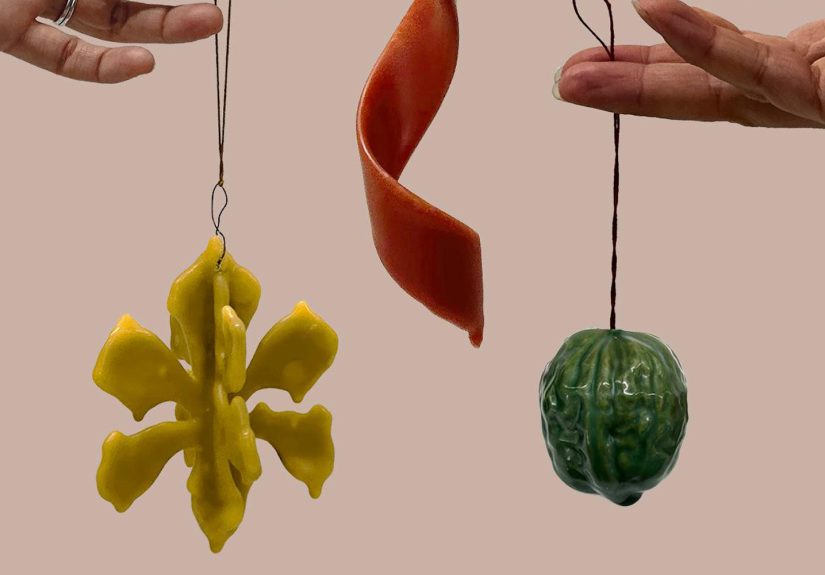 DIY: Wax-Dipped Holiday Ornaments with Wax Atelier