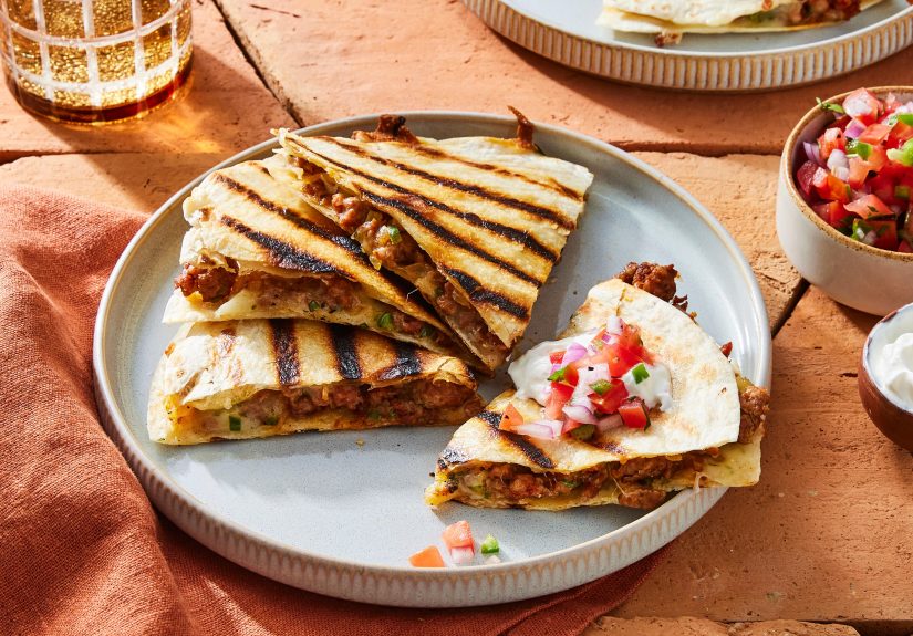 Easy Chorizo and Cheese Quesadilla Recipe