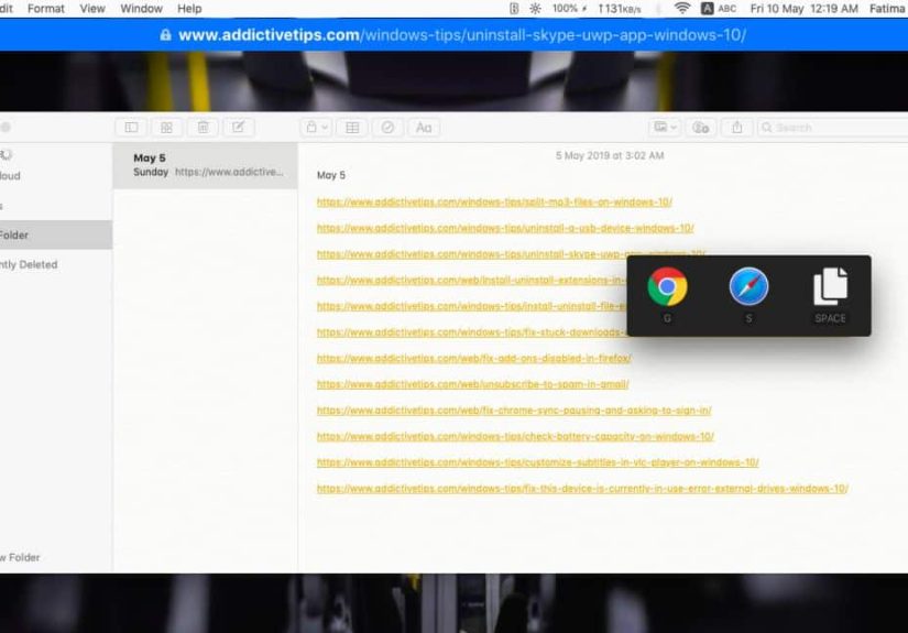 How to Choose a Browser to Open Links on macOS