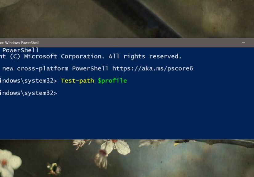 How to Create a PowerShell Profile on Windows 10