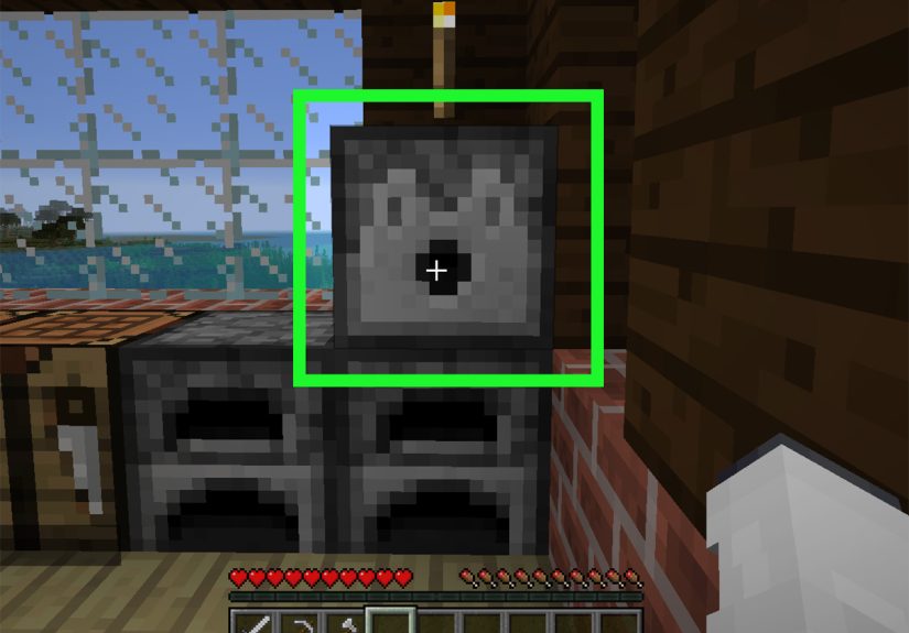 How to Make a Dispenser in Minecraft