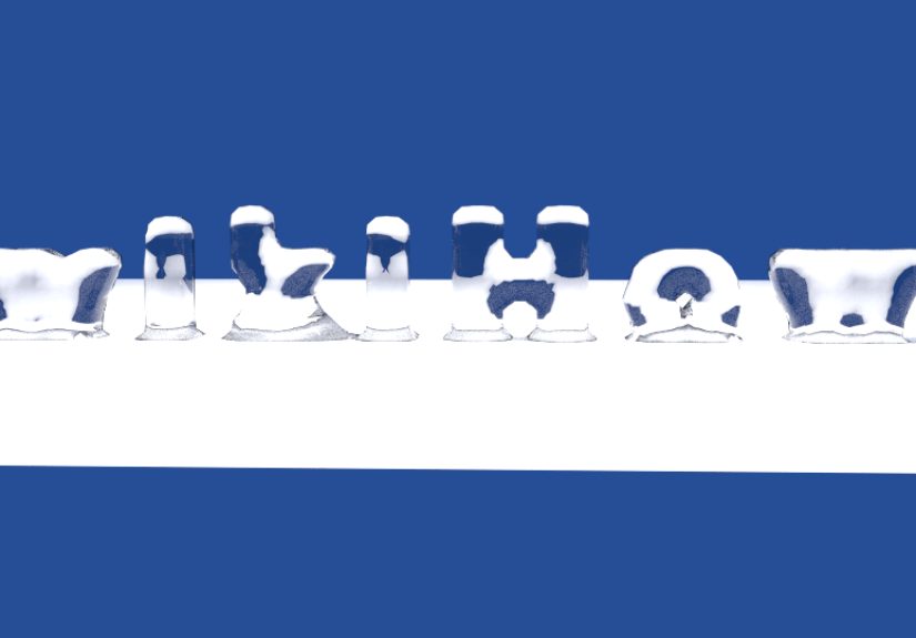 How to Make Text Look Like Ice Using Blender